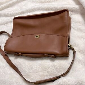 COACH Leather Laptop Bag